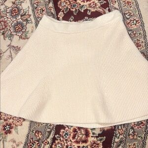 Girls Zara Skirt Cream Size 9-10